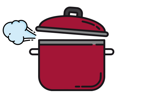 Pulsa en la olla para continuar